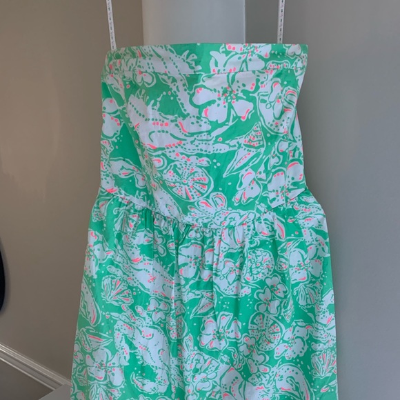 Lilly Pulitzer strapless dress